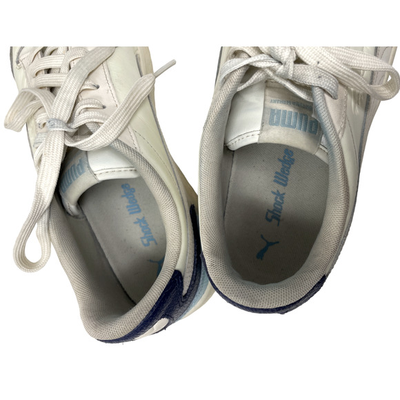 PUMA Ralph Sampson Tones Low White Aquamarine Leather - Picture 7 of 10